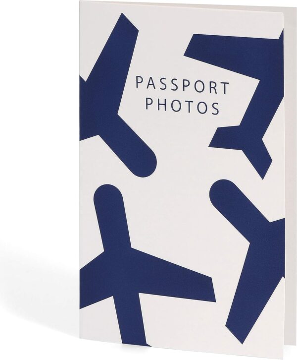 Passport Photo Holder Folders 150 Pack – with Compartment to Place Photos Safely for Passport Photo Service Providers to Deliver Pictures to Customers