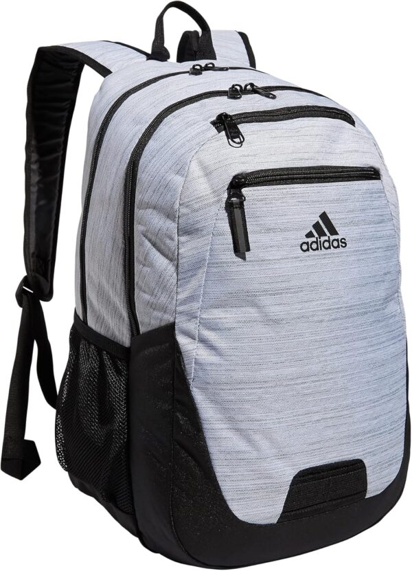 adidas Foundation 6 Backpack, Two Tone White/Black, One Size