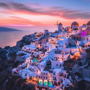 Santorini must-see attractions.