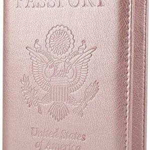 GDTK Leather Passport Holder Cover Case RFID …..