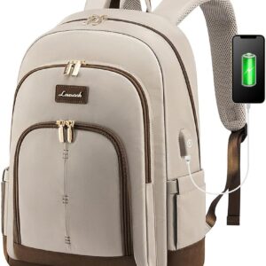 LOVEVOOK Travel Laptop Backpack Women,15.6 Inch Wa…