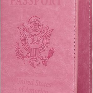 labato Passport Holder Women, PU Leather Passport …