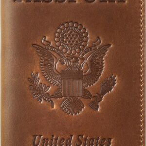 Jack&Chris Leather Passport Holder, Passport Trave…