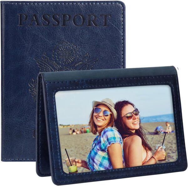 TIGARI Passport Holder for Travel, Slim Passport C…