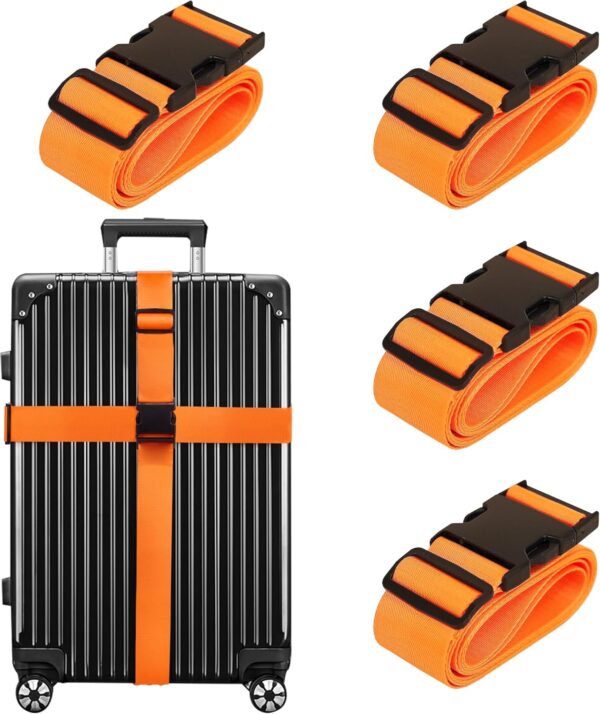 Luggage Straps for Suitcases TSA Approved Travel B…