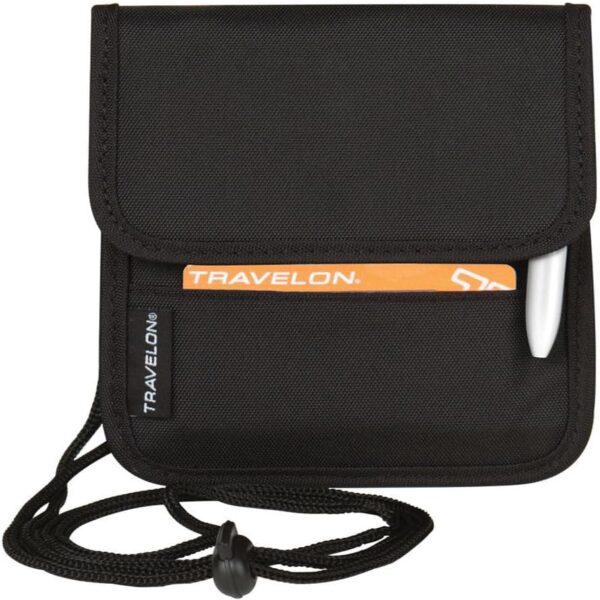 Travelon Folding Id and Boarding Pass Holder, Blac…