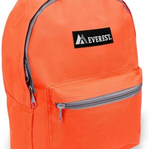 Everest Basic Backpack, Tangerine, One Size