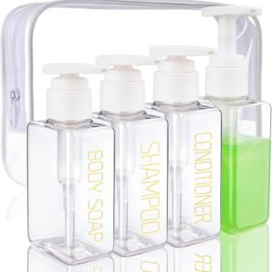 Travel Bottles Travel Accessories Toiletries 4 Pac…