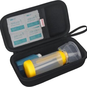 BOVKE Hard Travel Case for Asthma Inhaler, Inhaler…