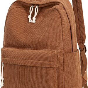 School Backpack for Teens Large Corduroy Bookbag L…