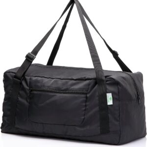 HOLYLUCK Foldable Travel Duffel Bag For Women & Me…