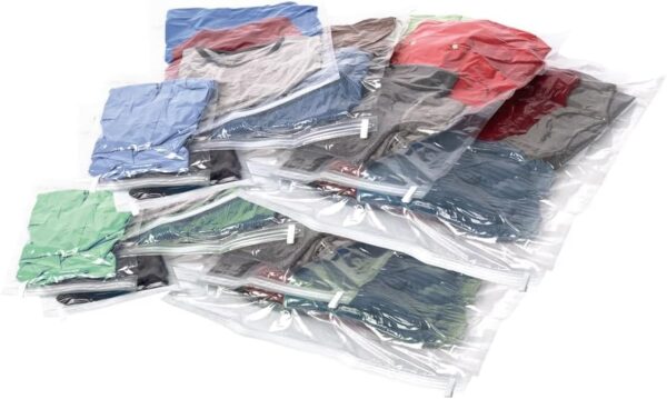 Samsonite Compression Packing Bags, Plastic, Clear…