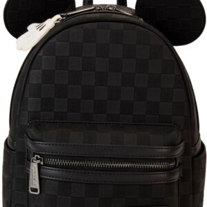 Loungefly Mickey Mouse Checkered Texture Mini Back…