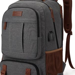 Tzowla Canvas Laptop Backpack, Bag for Men Women,T…