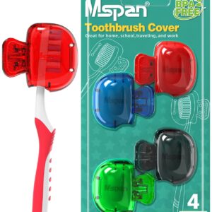 Mspan Toothbrush Head Cover Cap: Toothbrush Protec…