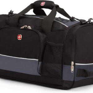 SwissGear Apex Duffle Bag for Travel and Gym with …