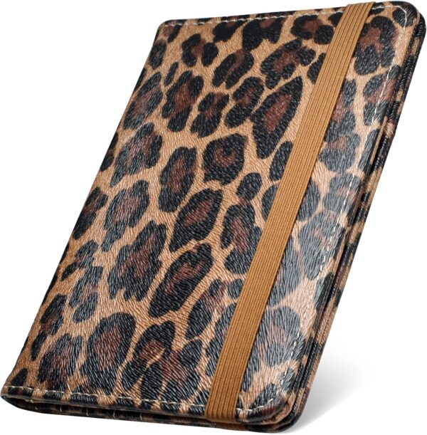 Mymazn Leopard Passport Holder Passport Case Trave…