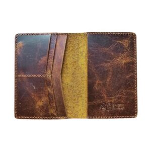 Leather Passport Holder for Men and Women – Handma…