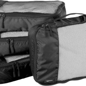 Amazon Basics Lightweight Packing Cubes for Travel…