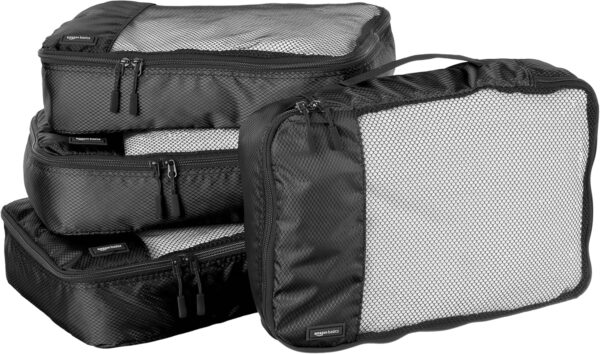 Amazon Basics Lightweight Packing Cubes for Travel…