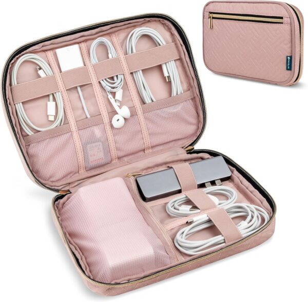PAVILIA Travel Cord Organizer, Electronic Organize…