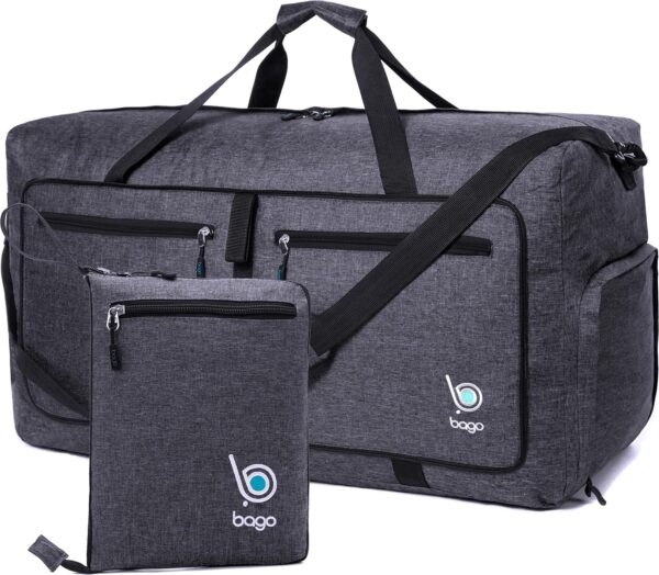 Bago Large Foldable Duffel Bags for Traveling Wome…