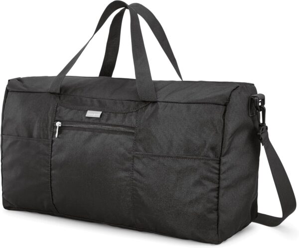 Samsonite Foldaway Packable Duffel Bag, Black, Med…