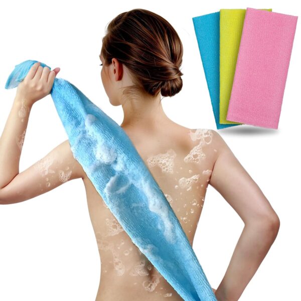 ARCH&M Exfoliating Washcloth Body Scrubber Back Sc…
