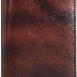 Polare Functional RFID Blocking Leather Passport H…