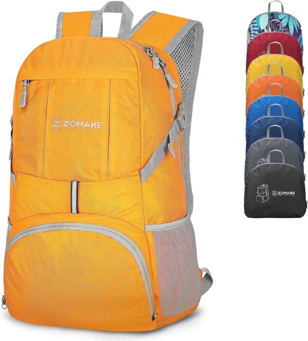 ZOMAKE Lightweight Packable Backpack 35L, Light Fo…