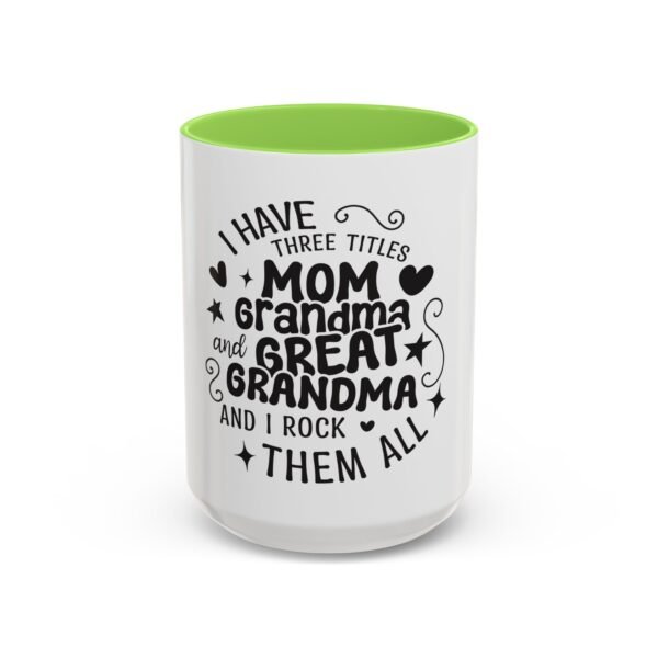RML Colorful Grandma Mugs | I Have Three Titles | Perfect Gift for Mothers Day, Birthdays, or Just Because | Fun Drinkware - Image 65