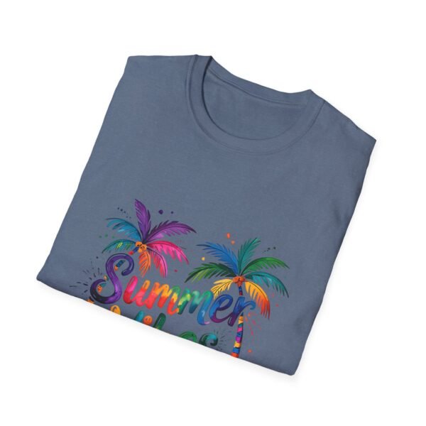 Summer Vibes Unisex Softstyle T-Shirt, Beachwear, Gift for Travelers, Summer Apparel, Tropical T-Shirt, Vacation Tee - Image 32