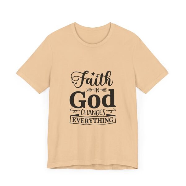 Faith-Inspired Unisex Tee - Motivational Shirt, Religious Apparel, Gift for Believers, Christian T-Shirt, Inspirational Wear - Image 11