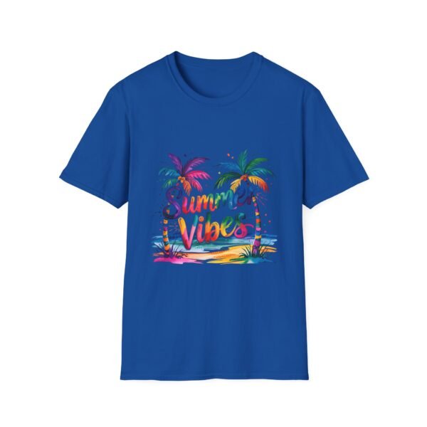 Summer Vibes Unisex Softstyle T-Shirt, Beachwear, Gift for Travelers, Summer Apparel, Tropical T-Shirt, Vacation Tee - Image 33