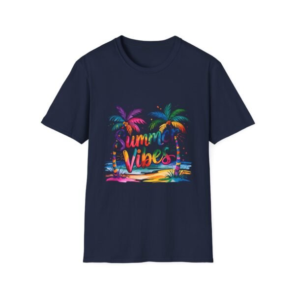 Summer Vibes Unisex Softstyle T-Shirt, Beachwear, Gift for Travelers, Summer Apparel, Tropical T-Shirt, Vacation Tee - Image 37