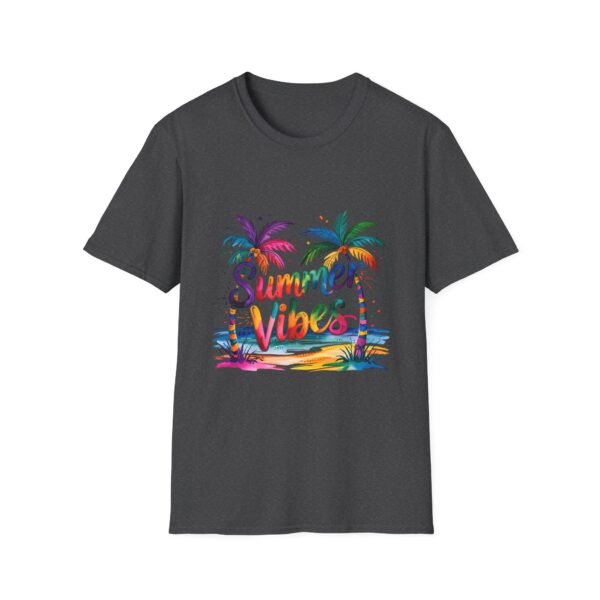 Summer Vibes Unisex Softstyle T-Shirt, Beachwear, Gift for Travelers, Summer Apparel, Tropical T-Shirt, Vacation Tee - Image 25