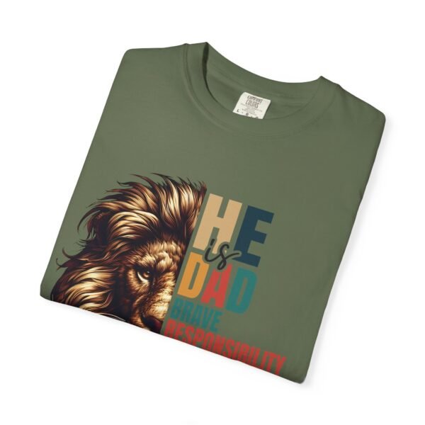 He is Dad Lion Graphic T-Shirt, Father's Day Gift, Unisex Tee, Dad Humor Shirt, Gift for Dad, Warrior Dad Apparel - Image 23