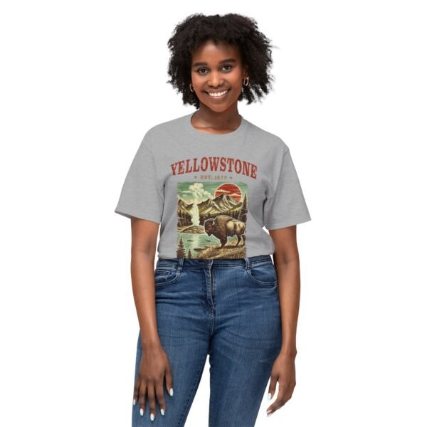Vintage Yellowstone T-Shirt, National Park Tee, Nature Lover Gift, Outdoor Adventure Shirt, Travel Souvenir, Unisex Apparel - Image 9