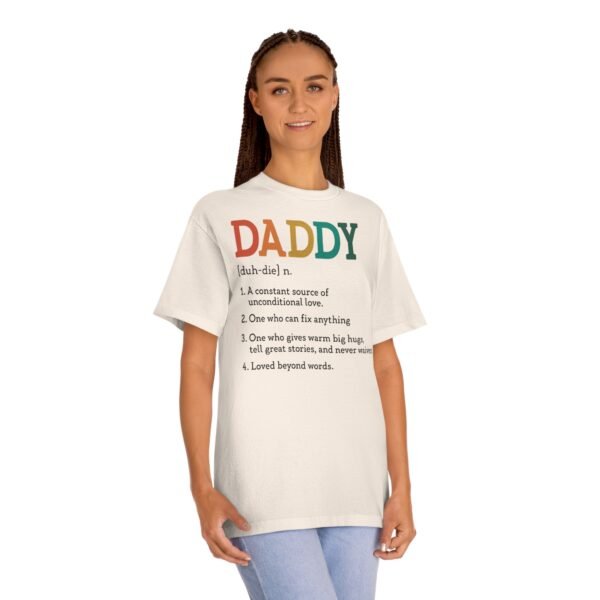 Father's Day Unisex Tee, Daddy Definition Shirt, Gift for Dad, Casual Father's Day Gift, Dad Love Tee, Daddy Humor Tee - Image 8