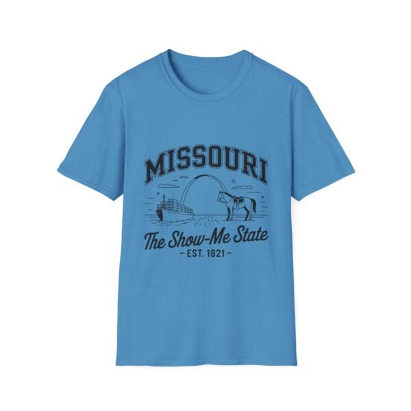 Missouri Unisex Softstyle T-Shirt, Show-Me State Tee, State Pride Shirt, Gift for Travelers, Casual Wear, Souvenir Apparel - Image 39
