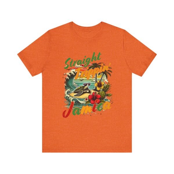 Tropical Vibe Tee - Unisex Jersey Short Sleeve Tee - Straight Trippin' Jamaica - Image 17