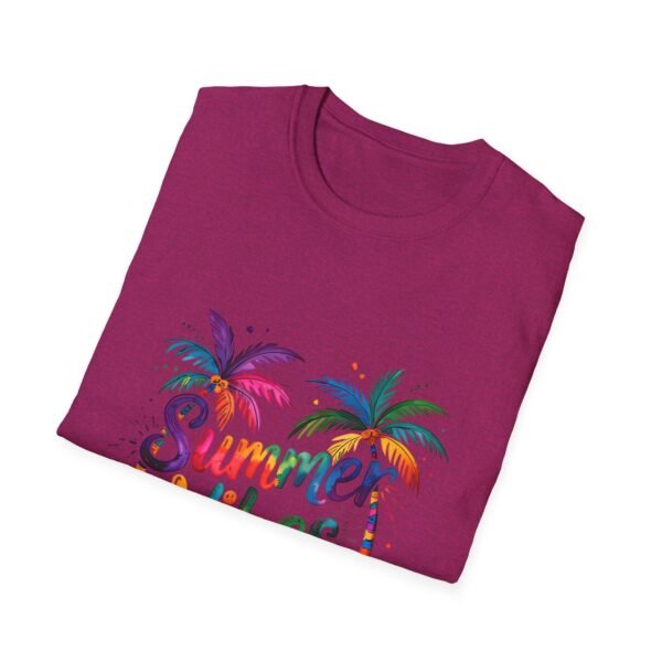 Summer Vibes Unisex Softstyle T-Shirt, Beachwear, Gift for Travelers, Summer Apparel, Tropical T-Shirt, Vacation Tee - Image 26