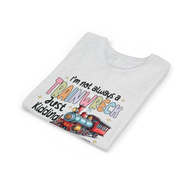 RML I'm Not Always A Trainweck Infinity Tee, Youth Short Sleeve T-Shirt, Sisterhood Gift, Best Sister Ever, Family Bond Tee, Birthday Present for Girls - Image 9