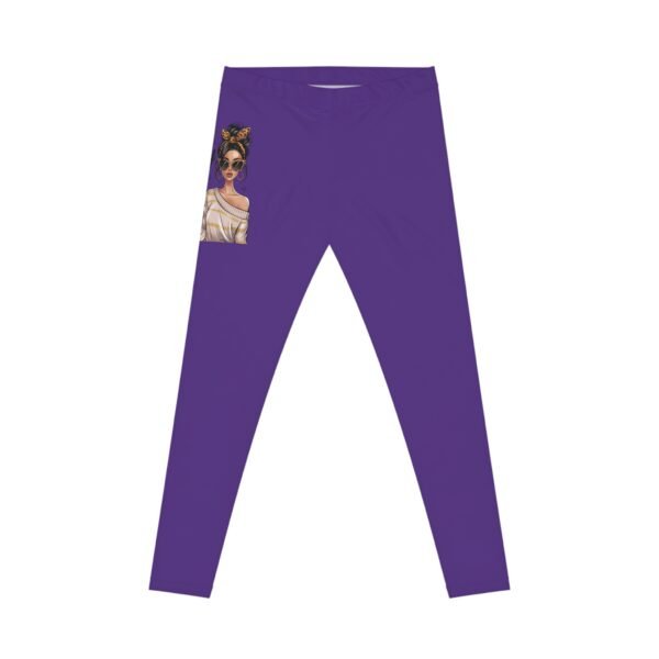 RML Oh Honey, I Am That Mom Legging | Stylish Women's AOP Fitness Pants, Casual Wear, Workout Gear, Athletic Leggings, Gift for Sisters