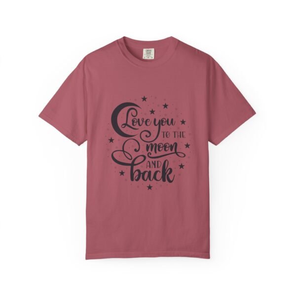 Love You to the Moon and Back Unisex T-Shirt | Cute Gift for Him/Her, Relaxed Fit Tee, Relationship Gift, Gift for Parents, Couple's Shirt - Image 28