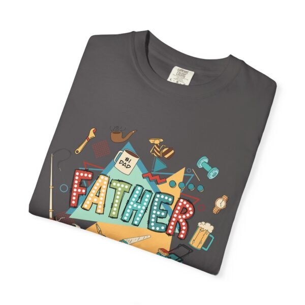 Father's Day Garment-Dyed T-Shirt, Unisex Tee for Dad, Unique Father's Day Gift, Casual Wear, Dad's Special Day Apparel - Image 19