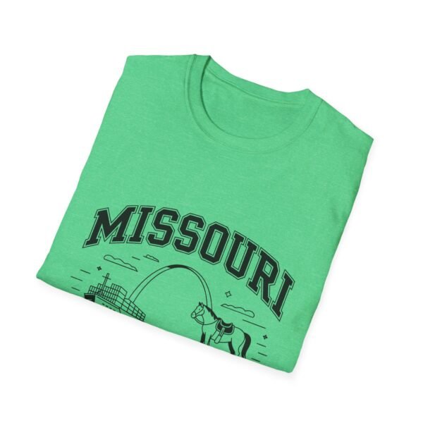 Missouri Unisex Softstyle T-Shirt, Show-Me State Tee, State Pride Shirt, Gift for Travelers, Casual Wear, Souvenir Apparel - Image 4