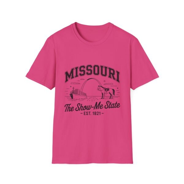 Missouri Unisex Softstyle T-Shirt, Show-Me State Tee, State Pride Shirt, Gift for Travelers, Casual Wear, Souvenir Apparel - Image 31
