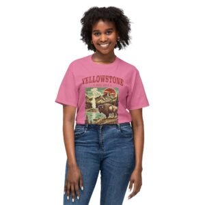 Vintage Yellowstone T-Shirt, National Park Tee, Nature Lover Gift, Outdoor Adventure Shirt, Travel Souvenir, Unisex Apparel