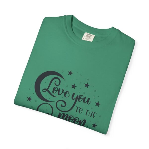 Love You to the Moon and Back Unisex T-Shirt | Cute Gift for Him/Her, Relaxed Fit Tee, Relationship Gift, Gift for Parents, Couple's Shirt - Image 11